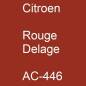 Preview: Citroen, Rouge Delage, AC-446.